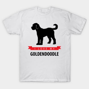 I Love My Goldendoodle T-Shirt